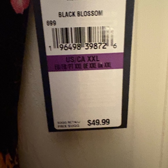 RACHEL Rachel Roy Black Floral Maxi Dress - Picture 4 of 5